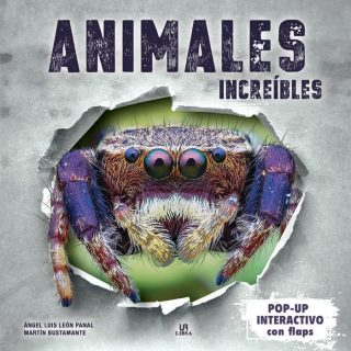 ANIMALES INCREÍBLES. Pop-up interactivo con flaps