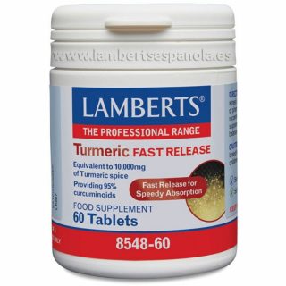 Lamberts Turmeric Liberación Rapida 60 Comprimidos