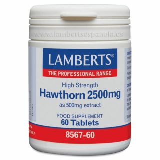 Lamberts Hawthorn espino blanco 2500mg 60 Comprimidos