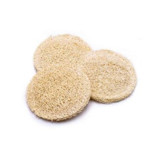 Discos peeling de luffa individuales