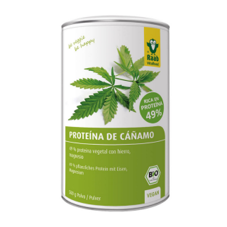 Raab Proteinas Cañamo Natural 500 Gramos