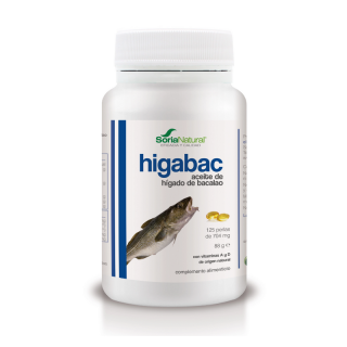 Soria Natural Higado Bacalao 400mg 125 Perlas
