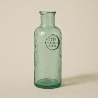 Botella de Vidrio Reciclado Verde – Alto 28 cm | Ø 14 cm
✨