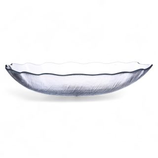 Centro de mesa cristal hoja 40 cm