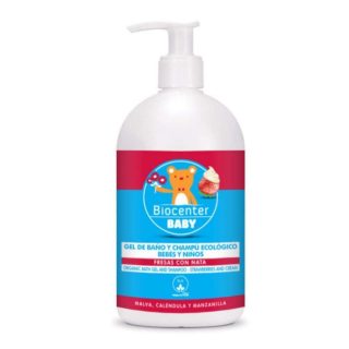 Gel de Baño y Champú Baby Fresas con Nata
