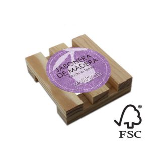 Jabonera de Madera de Pino Matarrania