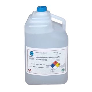 Limpiador desincrustante desoxidante