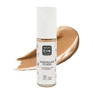 Maquillaje fluido 01 Porcelana Alcora