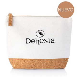 Neceser de algodón y corcho Dehesia
