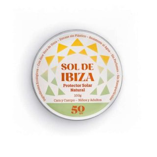 Protector solar mineral SPF50 Sin plástico Sol de Ibiza