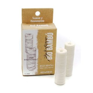 Recambio hilo dental Biobambú